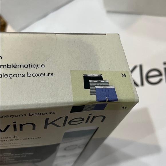 Calvin Klein refined microfiber stretch boxer brief ,soft breathable 3 pack new - Picture 6 of 7